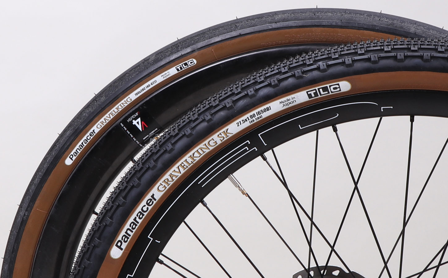 All T-5 All-Road/All-Race frames accommodate both 650b and 700c tires.